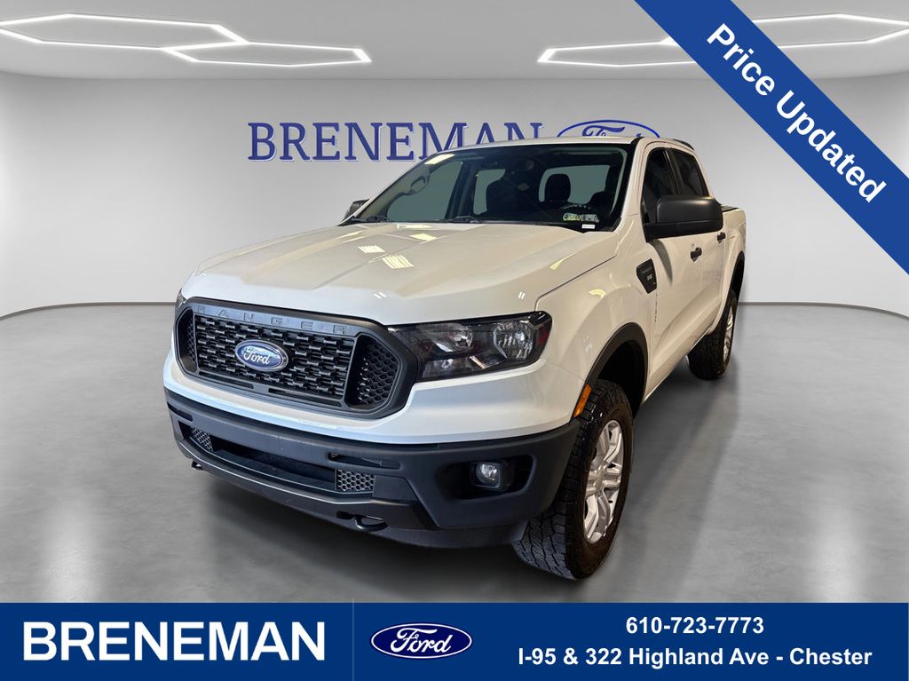 Oxford White 2021 Ford Ranger Pickup Truck Four-Wheel Drive Automatic