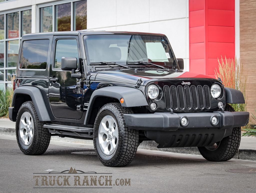 Black Clearcoat 2018 Jeep Wrangler SUV / Crossover Four-Wheel Drive 6-Speed Manual