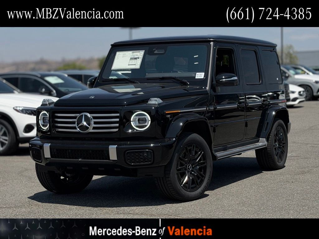 Black 2026 Mercedes-Benz G-Class SUV / Crossover  2-Speed Automatic