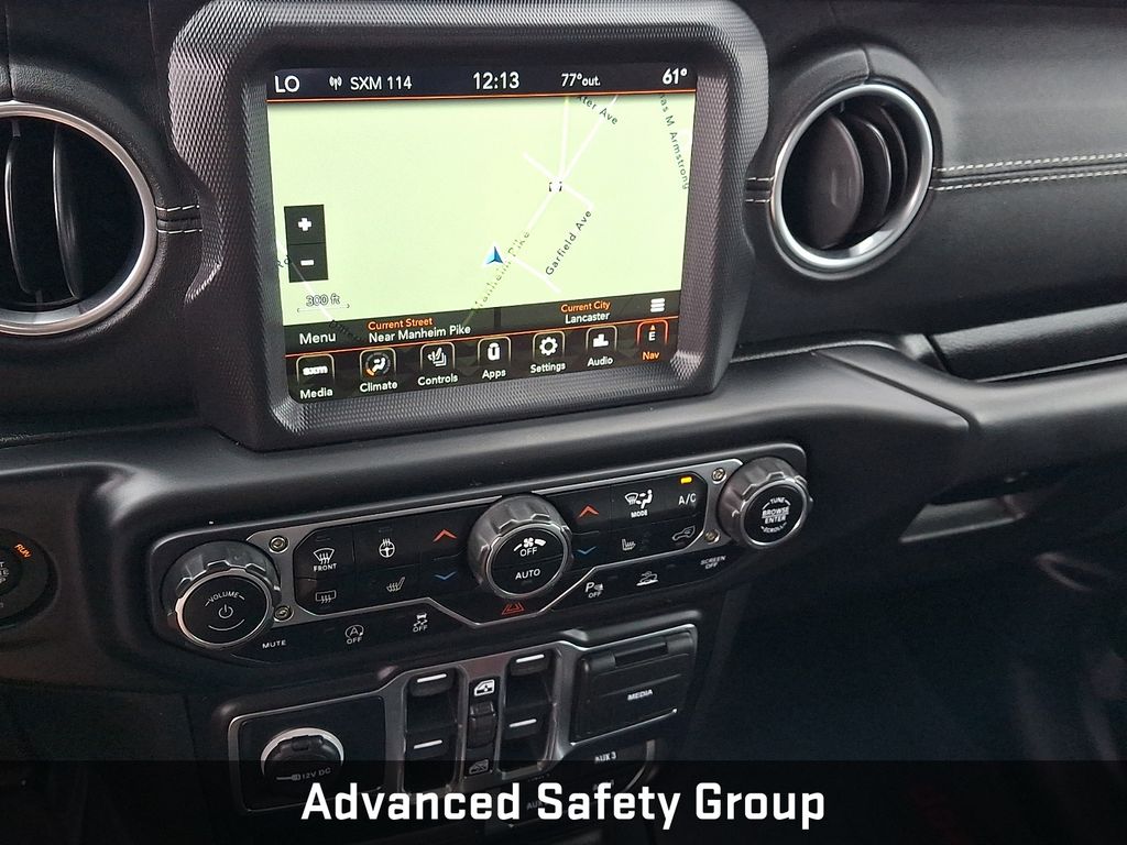 2020 Jeep Gladiator Overland Black at Klick Lewis Buick Chevrolet