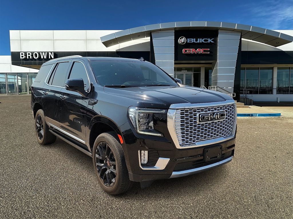 Onyx Black 2022 GMC Yukon SUV / Crossover Four-Wheel Drive