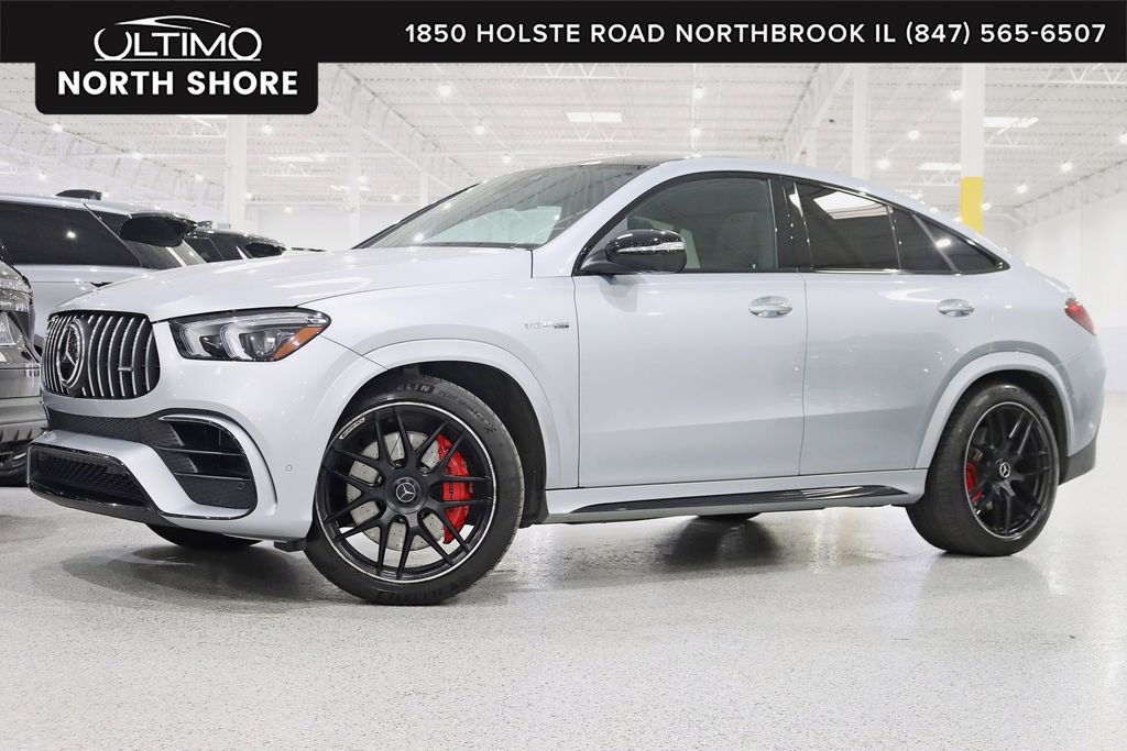 Cirrus Silver Metallic 2022 Mercedes-Benz GLE AMG GLE 63 S Coupe 4MATIC+ SUV / Crossover All-Wheel Drive 9-Speed Automatic