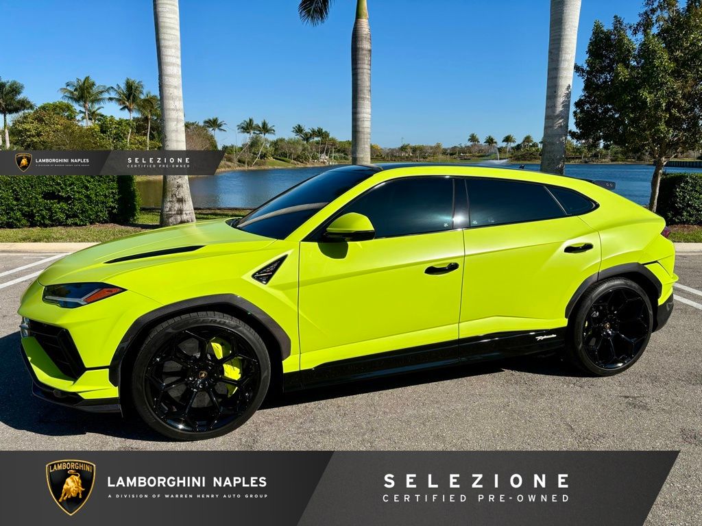Green (Verde Aiace Matt) 2024 Lamborghini Urus Performante AWD SUV / Crossover All-Wheel Drive 8-Speed Automatic