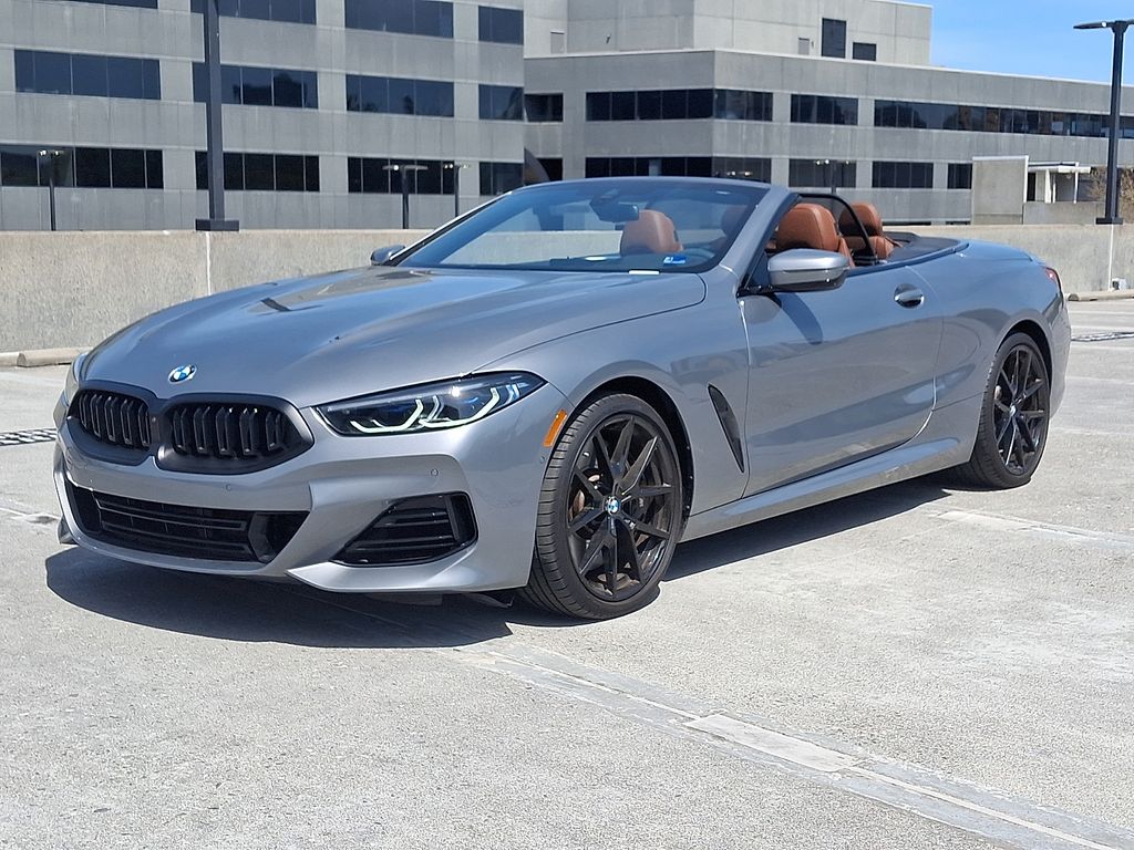 Gray Metallic 2023 BMW 8 Series 840i xDrive Convertible AWD Convertible All-Wheel Drive 8-Speed Automatic