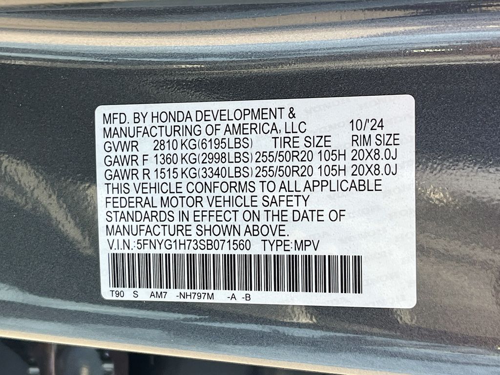 Used 2025 Gray Honda Touring image 35