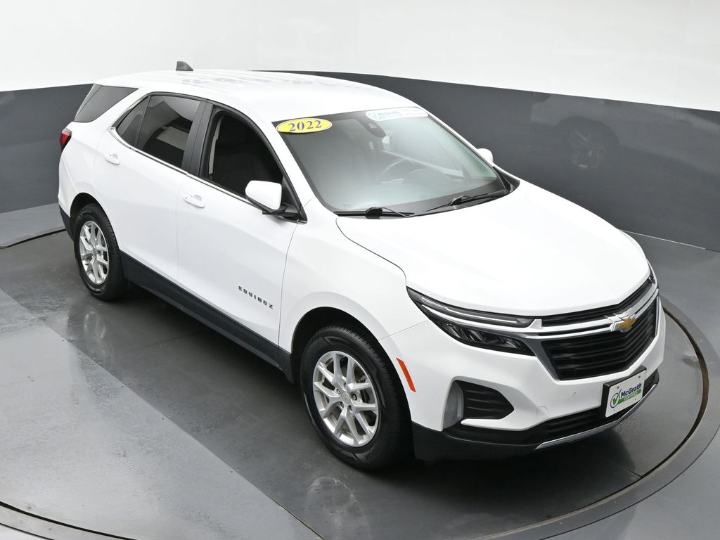Certified Used 2022 White Chevrolet LT image 2