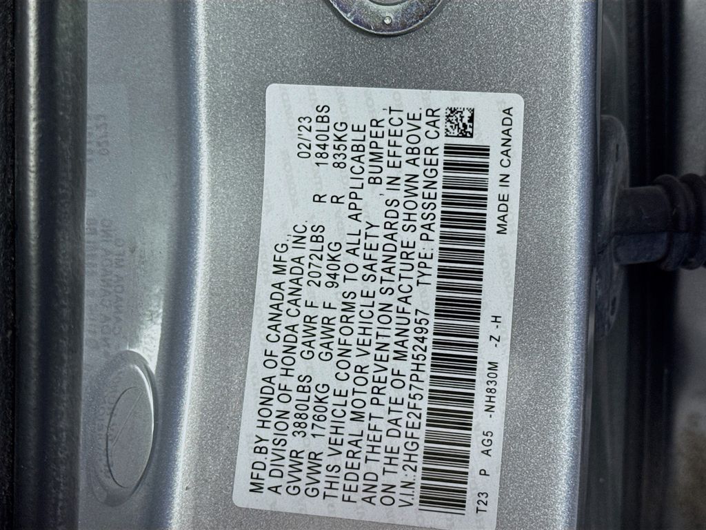 Used Car 2023 Honda Civic  Sport For Sale Under $25,000 In Austin, Texas