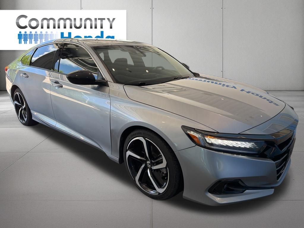 2022 Honda Accord Sport Silver at DeMontrond Auto Country