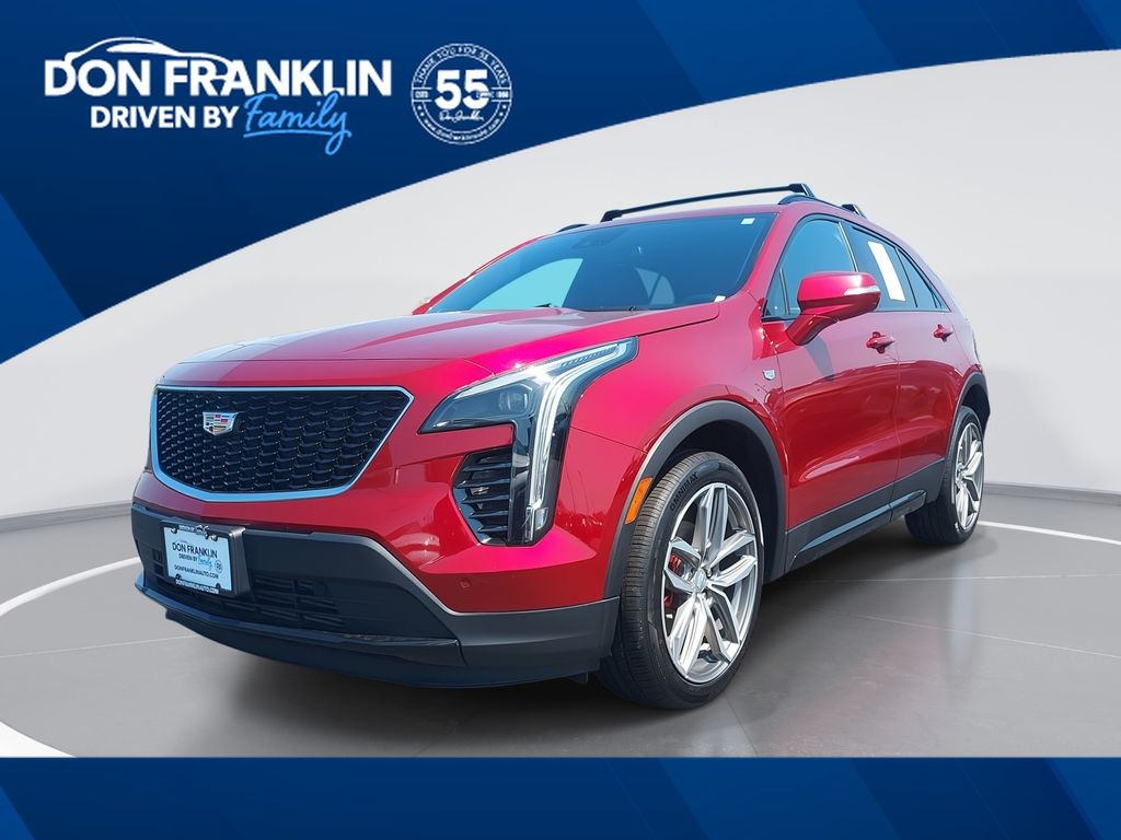 Red 2021 Cadillac XT4 Sport AWD SUV / Crossover Four-Wheel Drive 9-Speed Automatic