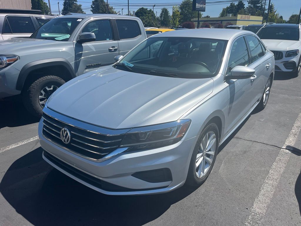 Silver 2020 Volkswagen Passat Sedan Front-Wheel Drive 6-Speed Automatic