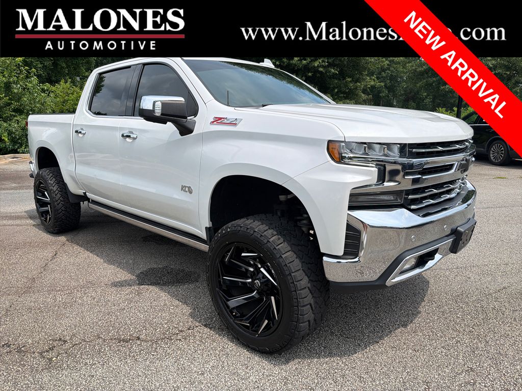 Summit White 2021 Chevrolet Silverado 1500 Pickup Truck Four-Wheel Drive 8-Speed Automatic