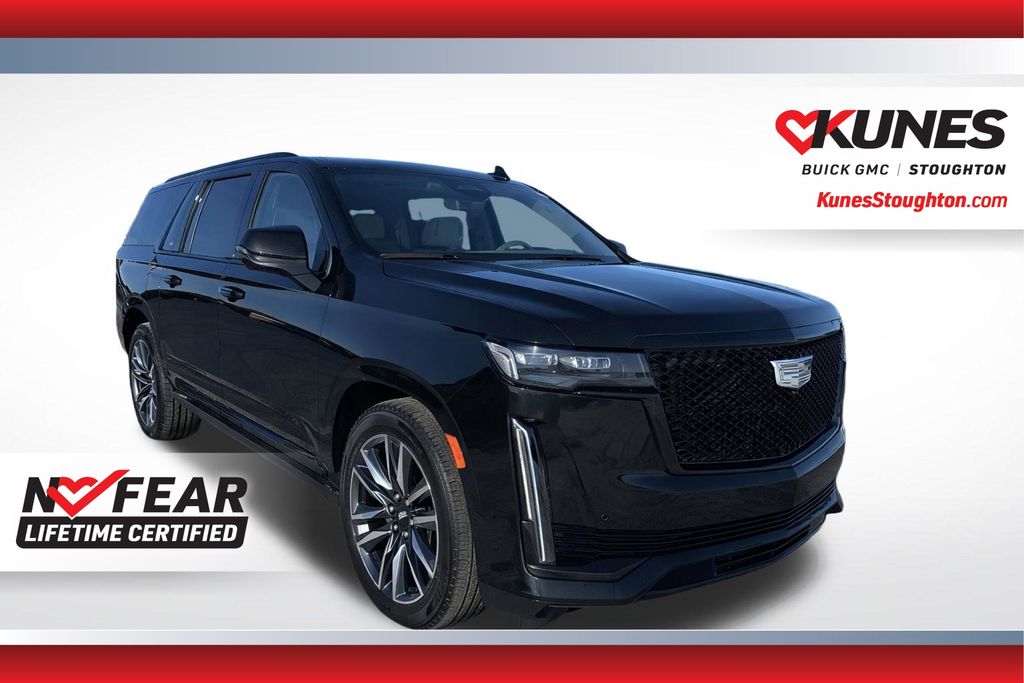 Black 2024 Cadillac Escalade ESV Sport Platinum 4WD SUV / Crossover Four-Wheel Drive Automatic