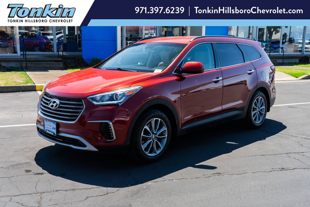 Regal Red Pearl 2018 Hyundai Santa Fe SUV / Crossover All-Wheel Drive 6-Speed Automatic