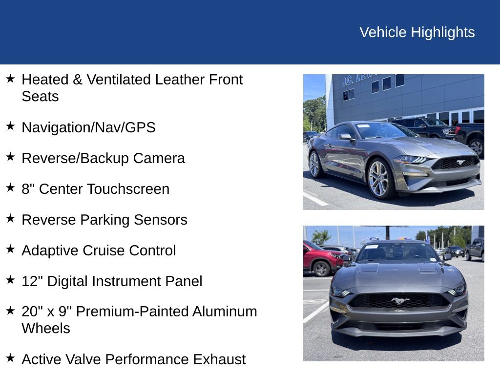 2022 Ford Mustang EcoBoost Premium Fastback