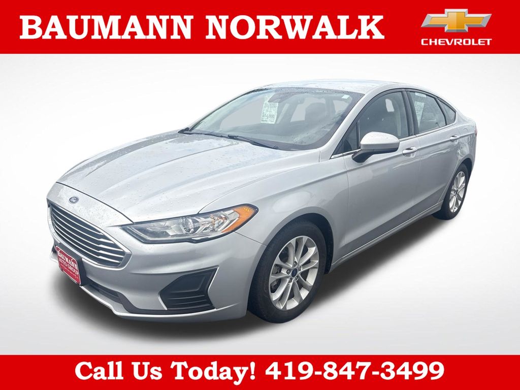 Ingot Silver 2019 Ford Fusion Sedan Front-Wheel Drive 6-Speed Automatic