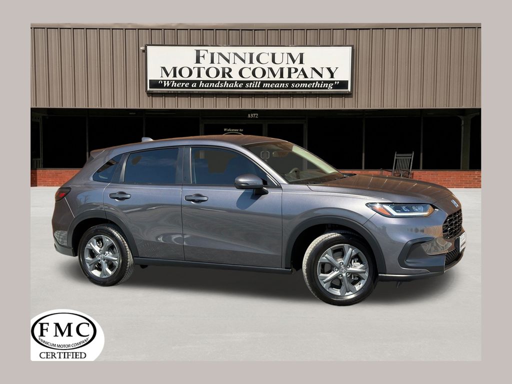 Solar Silver Metallic 2026 Honda HR-V LX FWD SUV / Crossover Front-Wheel Drive Continuously Variable Transmission