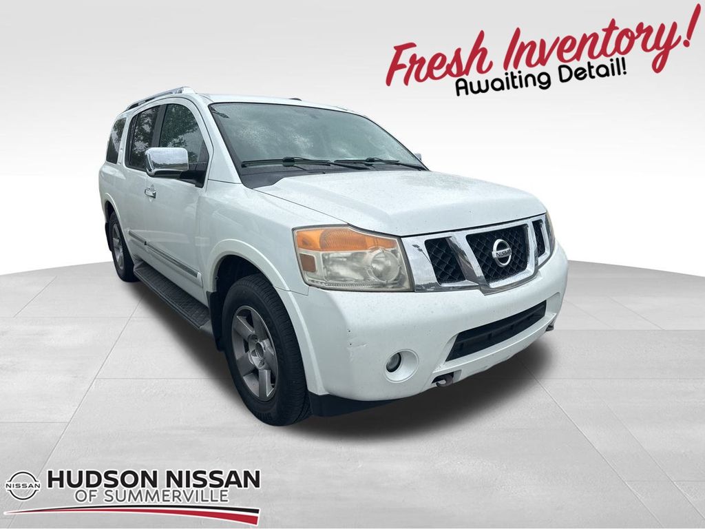 2014 Pearl White Nissan Armada SL SUV