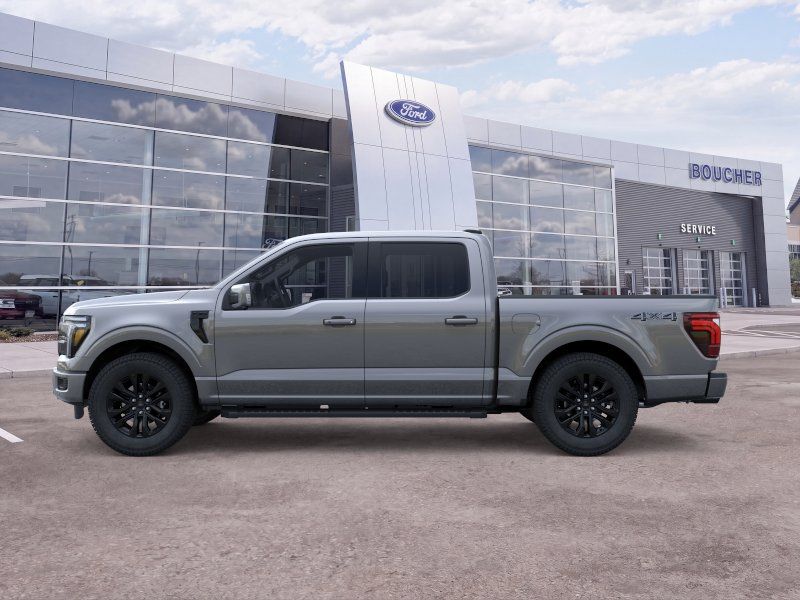 New 2026 Gray Metallic Ford Lariat image 3