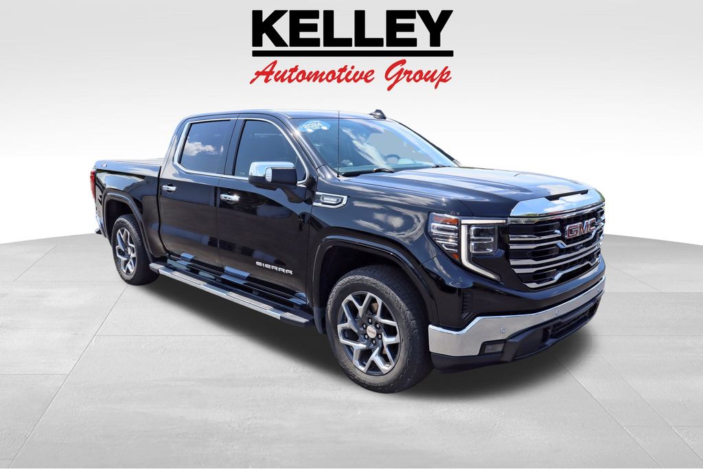 Onyx Black 2024 GMC Sierra 1500 Pickup Truck Four-Wheel Drive Automatic