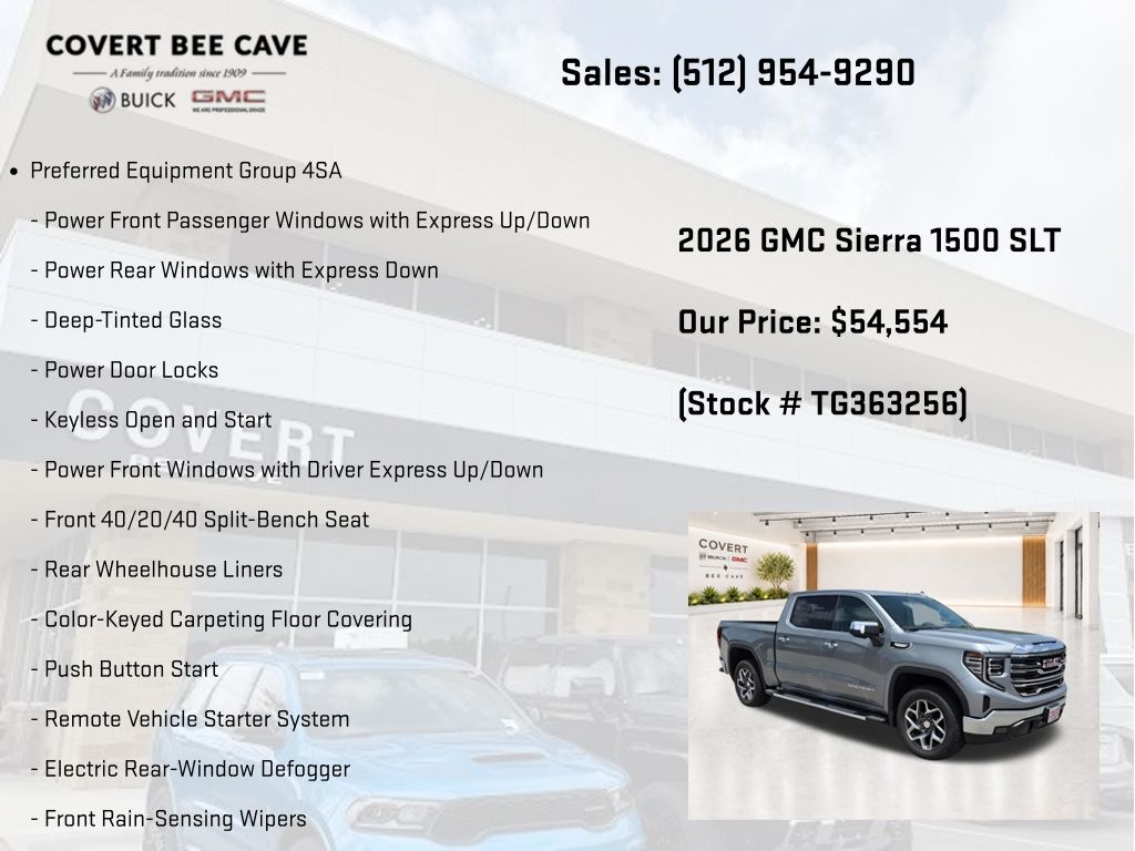 New 2026 Silver GMC SLT image 7