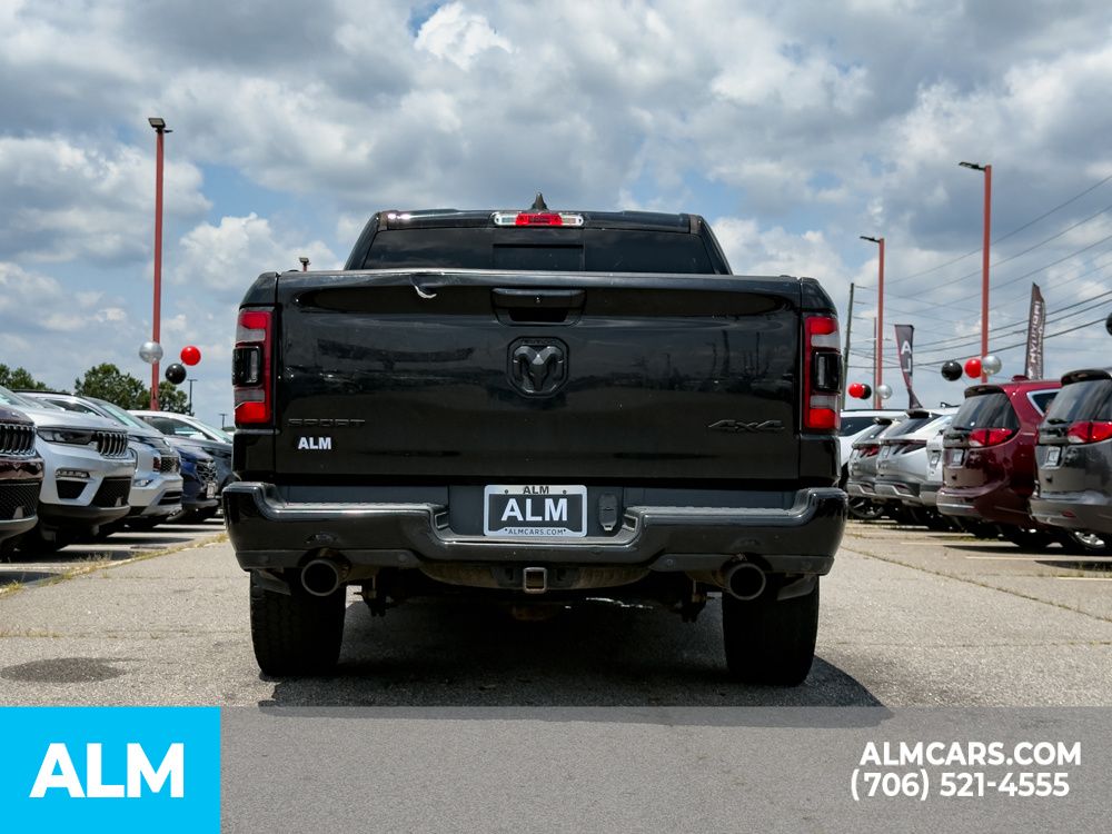 Used 2020 Diamond Black Crystal Pearlcoat Ram Rebel image 8