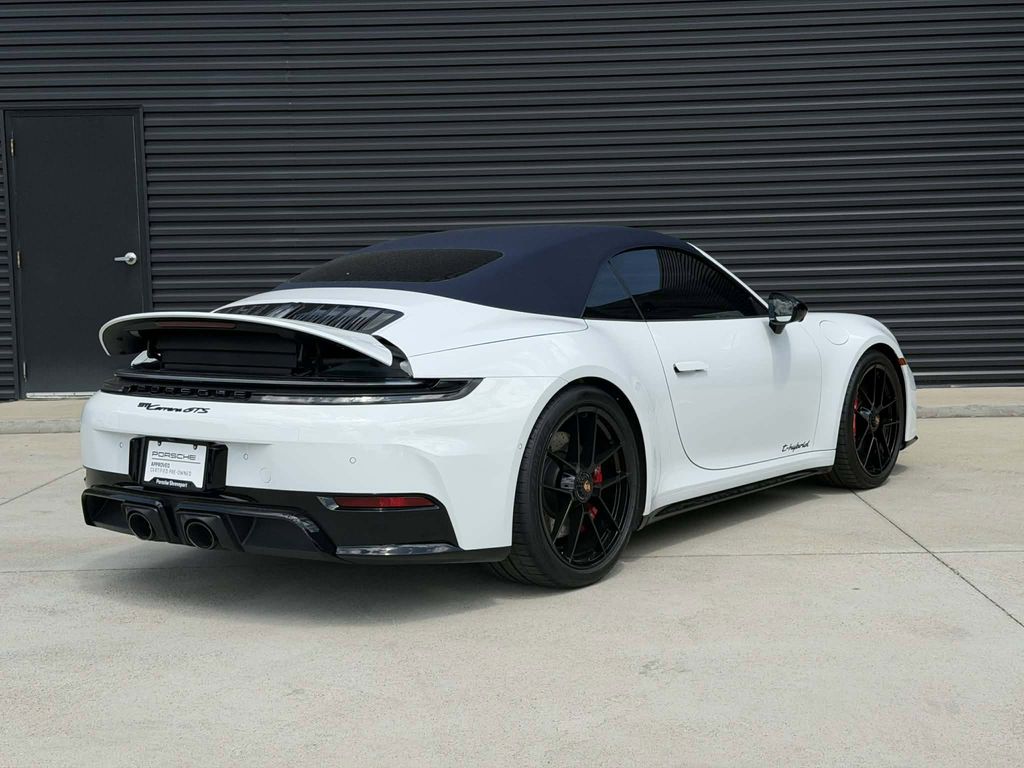 White 2026 Porsche 911 Carrera GTS Cabriolet RWD Convertible Rear-Wheel Drive 8-Speed Automatic