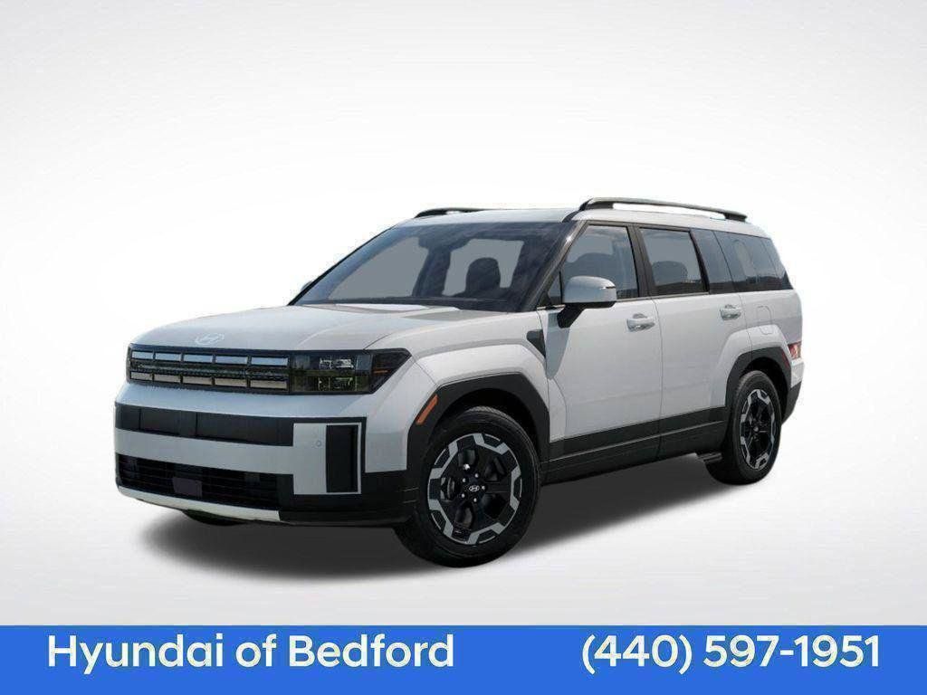 Serenity White 2026 Hyundai Santa Fe SUV / Crossover All-Wheel Drive 8-Speed Automatic
