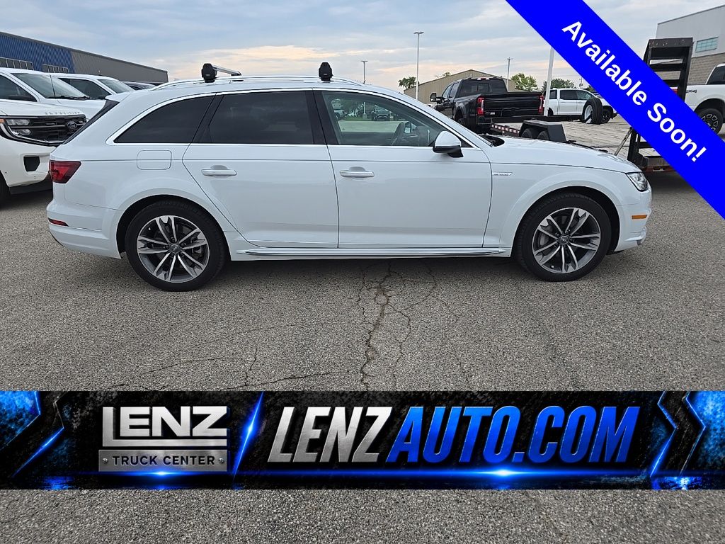 Glacier White Metallic 2019 Audi A4 Allroad Wagon All-Wheel Drive 7-Speed Automatic