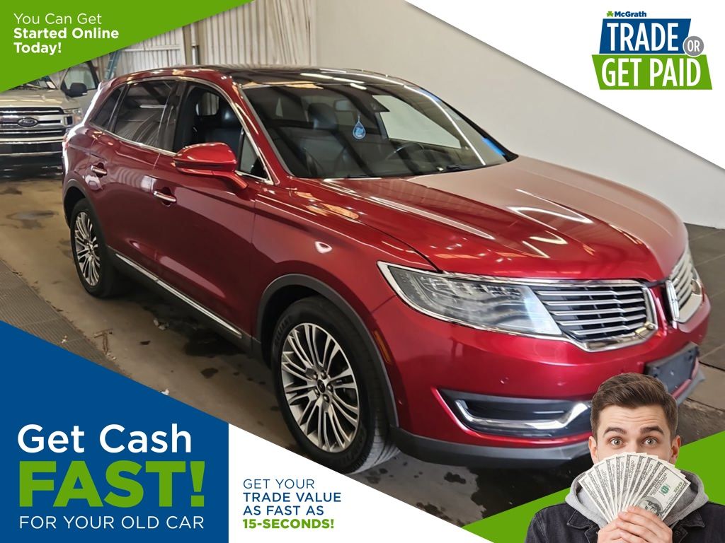 Ruby Red Metallic 2016 Lincoln MKX SUV / Crossover All-Wheel Drive 6-Speed Automatic