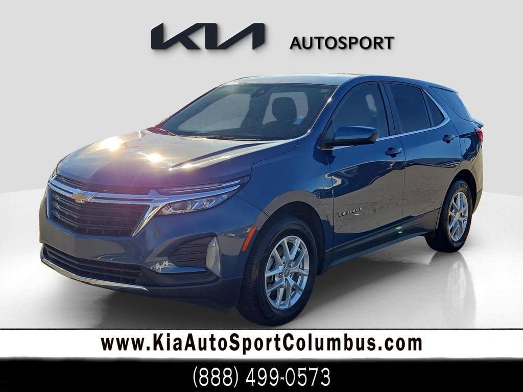 Lakeshore Blue Metallic 2024 Chevrolet Equinox LT AWD with 1LT SUV / Crossover Four-Wheel Drive 6-Speed Automatic Overdrive