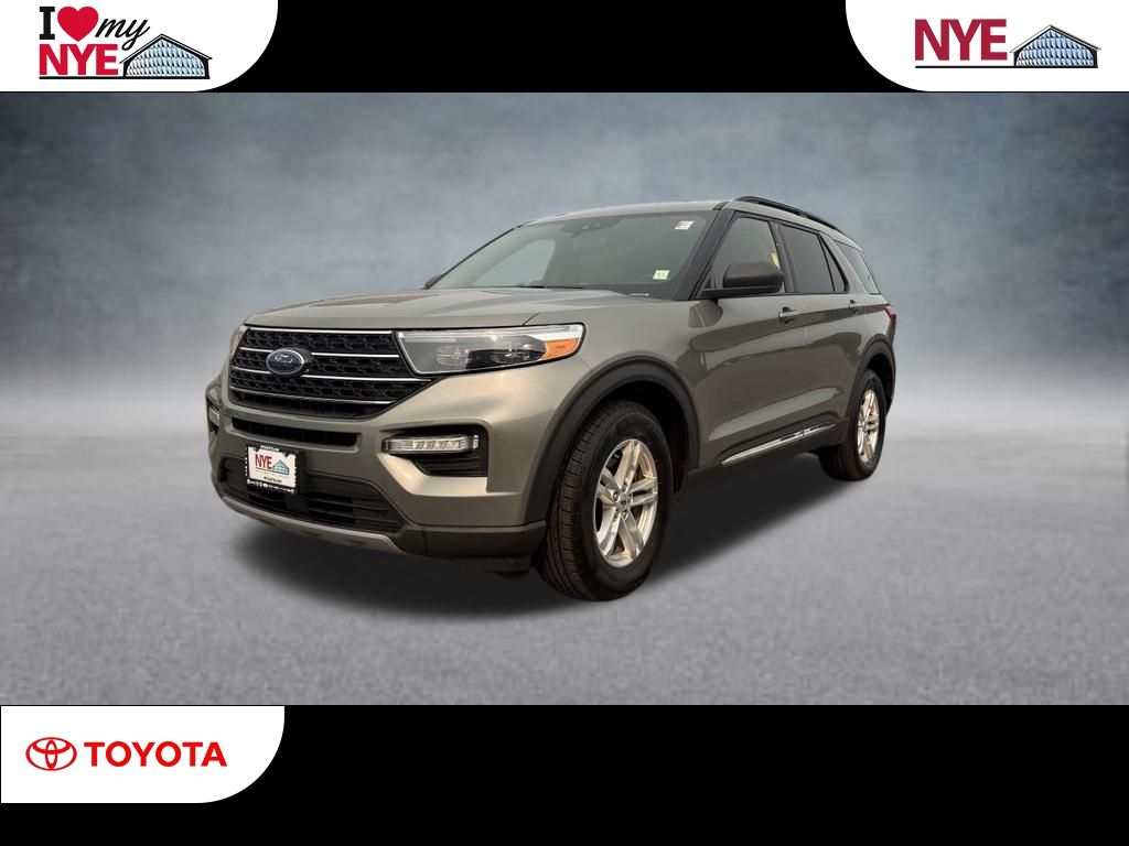 Silver Spruce Metallic 2020 Ford Explorer SUV / Crossover All-Wheel Drive Automatic