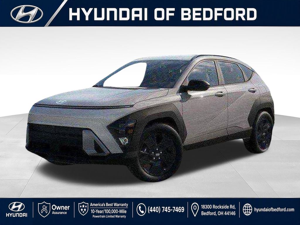 Cyber Gray Metallic 2026 Hyundai Kona SUV / Crossover All-Wheel Drive Continuously Variable Transmission