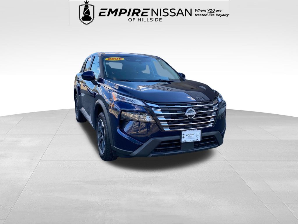 Deep Ocean Blue Pearl 2025 Nissan Rogue SUV / Crossover All-Wheel Drive Continuously Variable Transmission