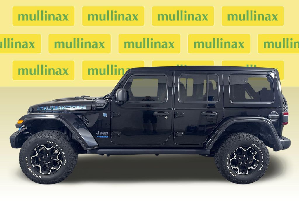 Certified Used 2021 Black Jeep Unlimited Rubicon 4xe image 12