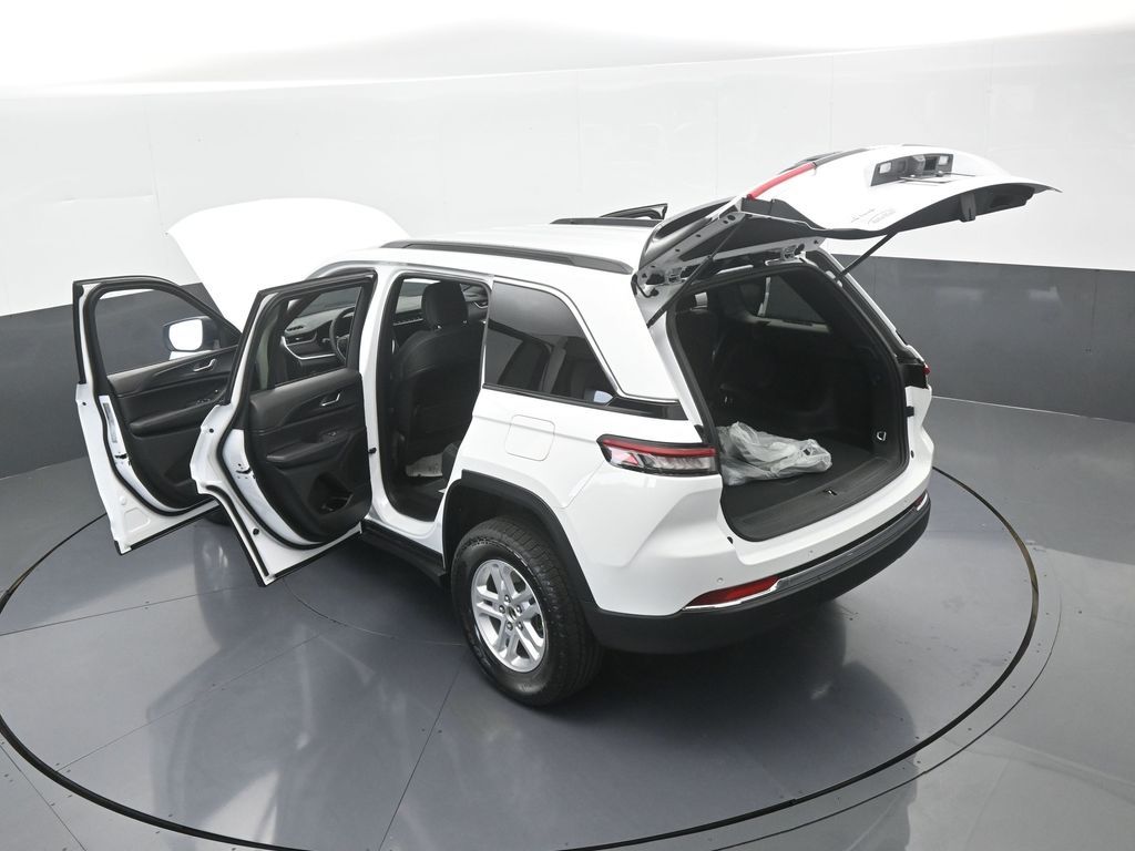 Used 2025 Bright White Clearcoat Jeep Laredo image 63