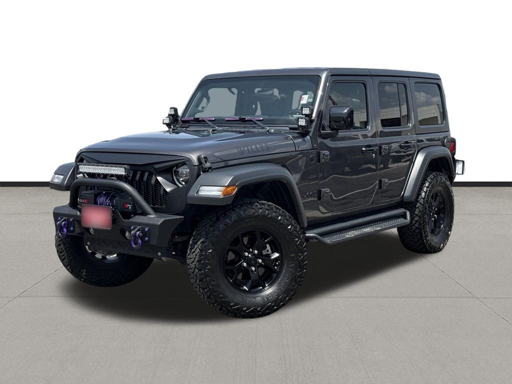 2021 Jeep Wrangler Unlimited Willys Gray at Ross Downing Chevrolet
