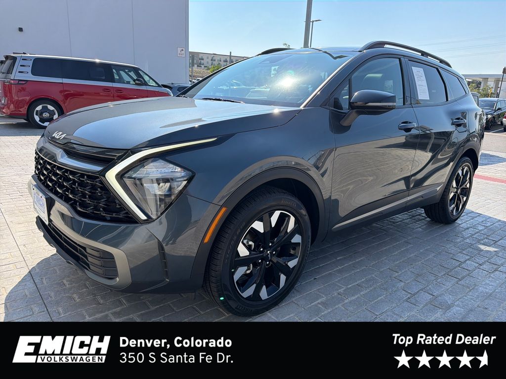 Gravity Gray 2023 Kia Sportage SUV / Crossover All-Wheel Drive 8-Speed Automatic