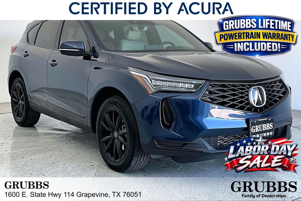 Canyon River Blue Metallic 2025 Acura RDX SUV / Crossover All-Wheel Drive Automatic
