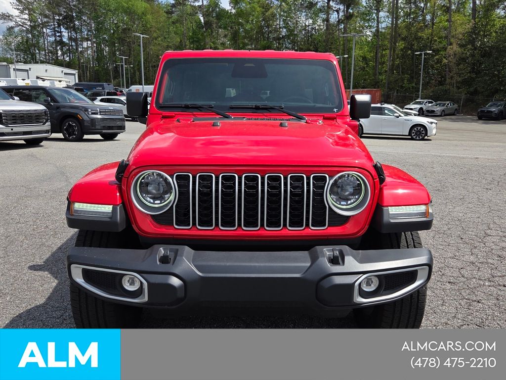 Used 2025 Red Jeep Sahara 4xe image 3