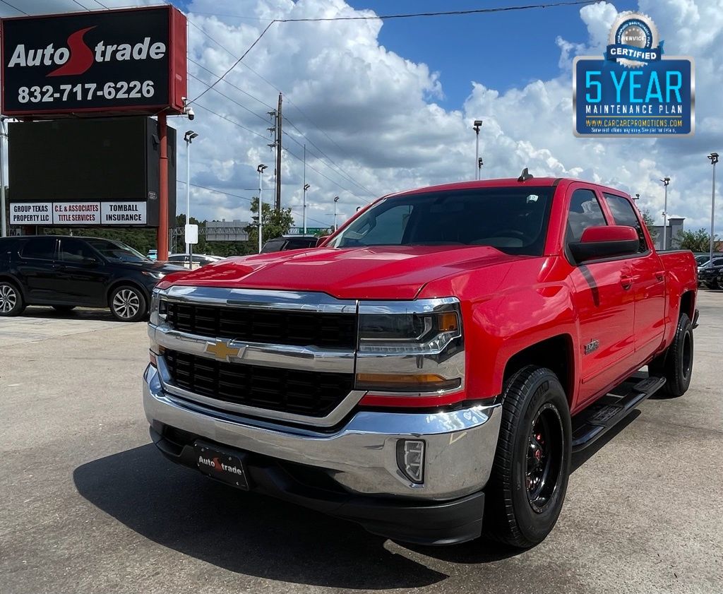 2018 Chevrolet Silverado 1500 LT Red at Bravo Nissan