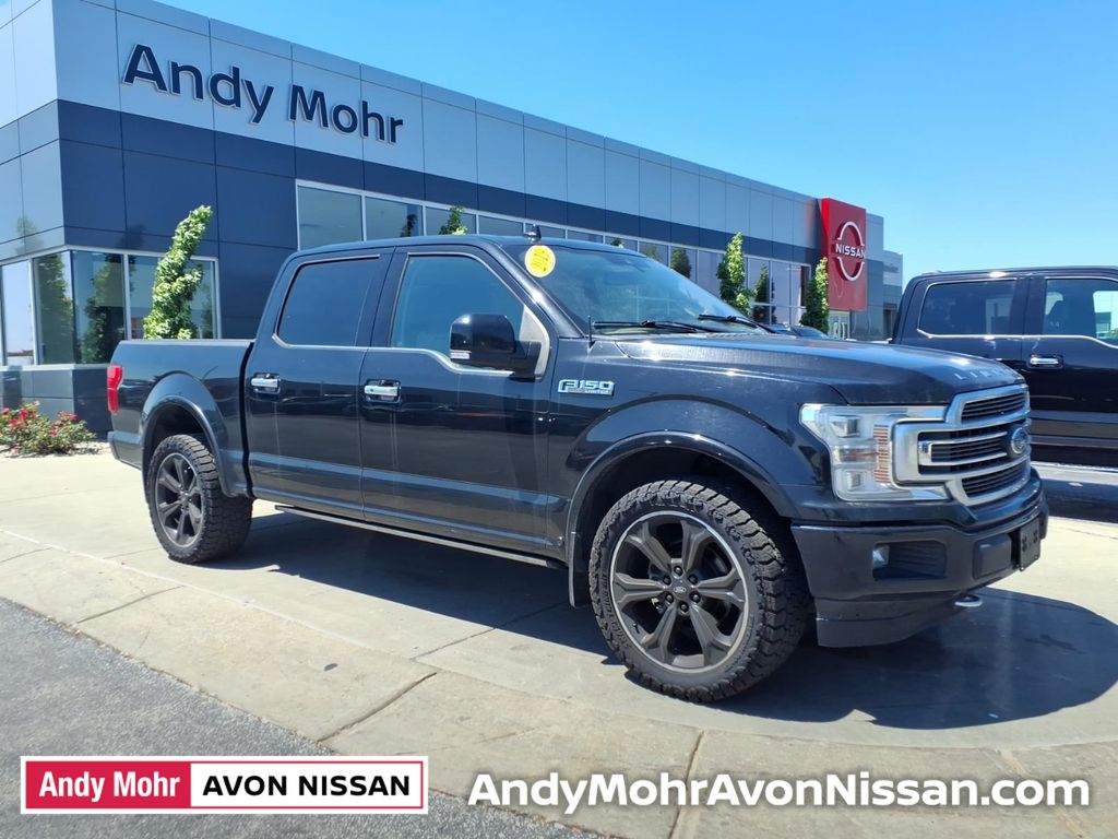 Agate Black Metallic 2019 Ford F-150 Pickup Truck Four-Wheel Drive Automatic