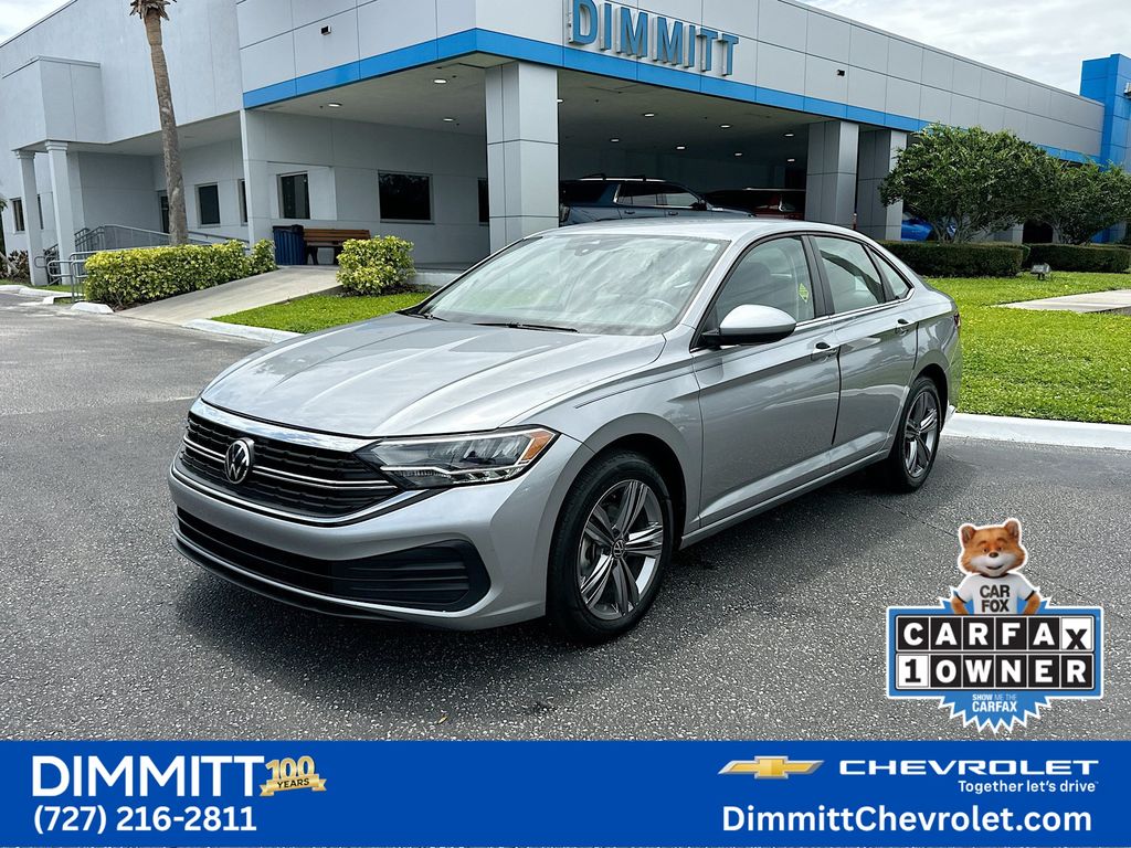 Gray 2024 Volkswagen Jetta Sedan Front-Wheel Drive 8-Speed Automatic