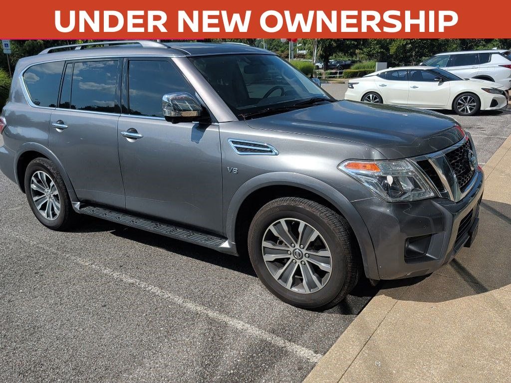 Gray (Gun Metallic) 2019 Nissan Armada SUV / Crossover Four-Wheel Drive 7-Speed Automatic