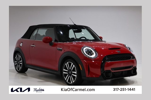 Chili Red 2024 MINI Cooper S Convertible FWD Convertible Front-Wheel Drive 7-Speed Automatic