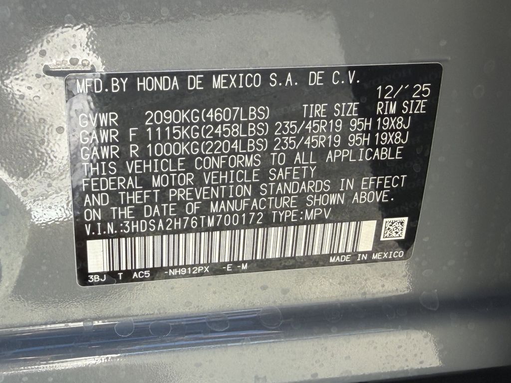 new 2026 Acura ADX car, priced at $46,350