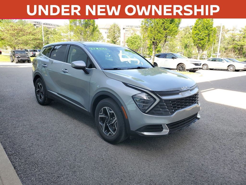 Steel Gray 2024 Kia Sportage LX FWD SUV / Crossover Front-Wheel Drive 8-Speed Automatic