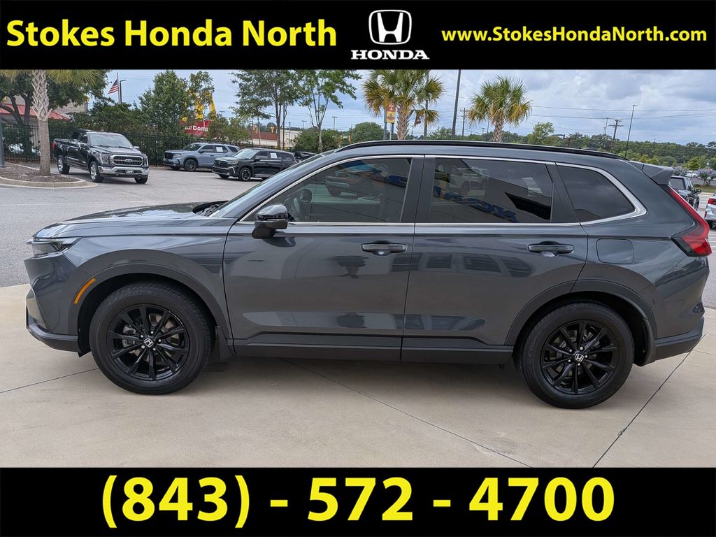 2025 Honda CR-V Hybrid Sport Gray at Stokes Honda North