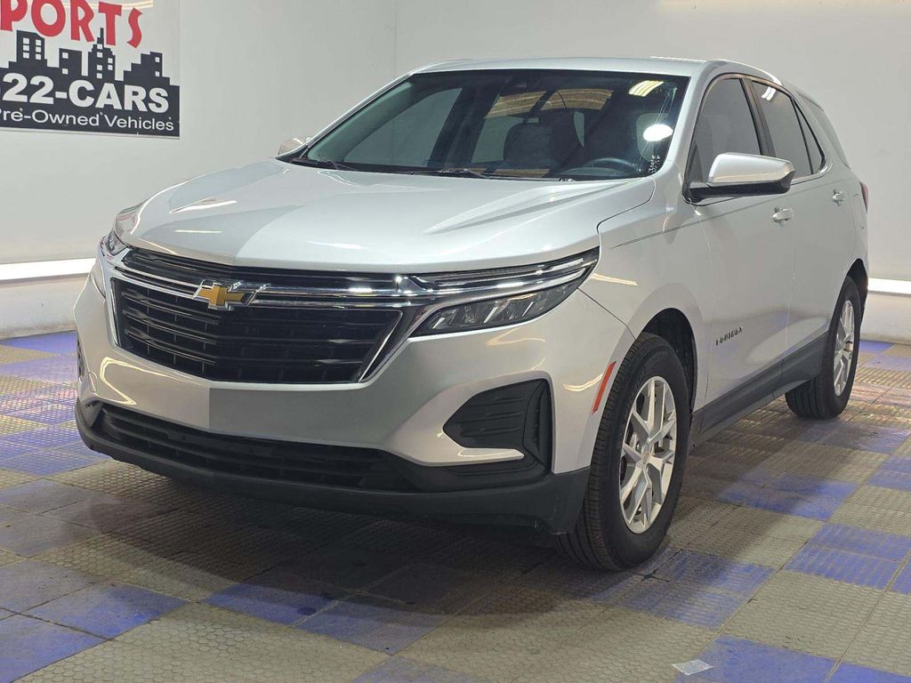 Silver Ice Metallic 2022 Chevrolet Equinox SUV / Crossover Front-Wheel Drive 6-Speed Automatic Overdrive