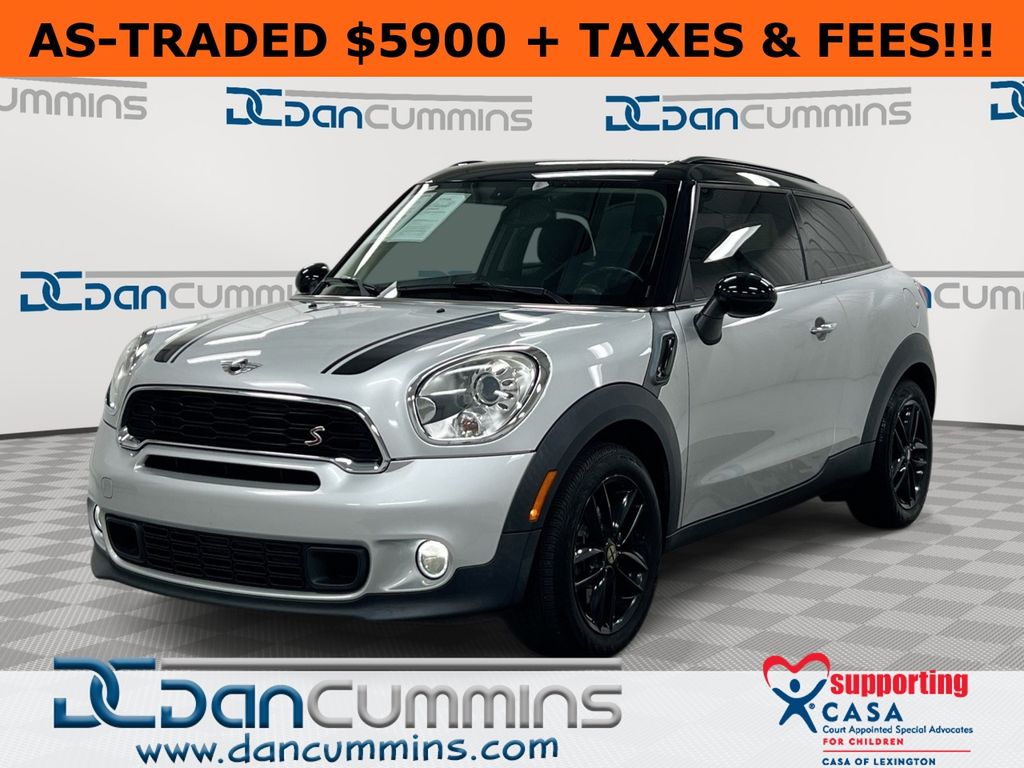 Crystal Silver Metallic 2015 MINI Cooper Paceman S FWD Hatchback Front-Wheel Drive 6-Speed Automatic