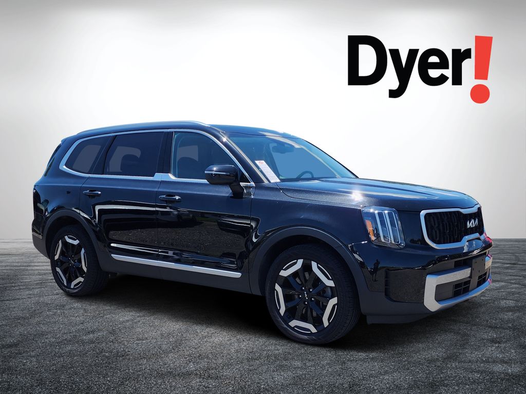 Ebony Black 2024 Kia Telluride SUV / Crossover All-Wheel Drive 8-Speed Automatic